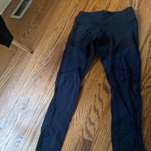 Size 4 lululemon leggings. Black and navy